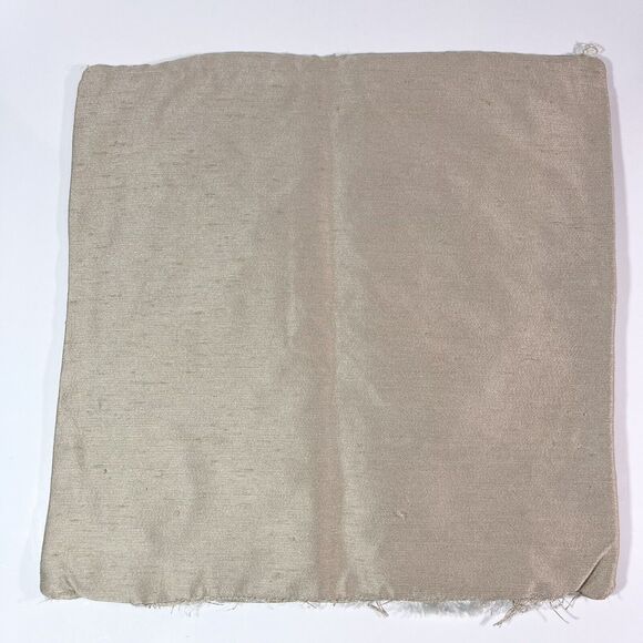 Vintage Crewel Embroidery Floral Hydrangea Pillow Case Boho Cottage Core - Picture 2 of 6